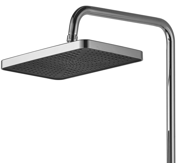 Rea Helix, nástěnný sprchový set s termostatickou baterií a bidetovou sprškou, chromová, REA-P6620