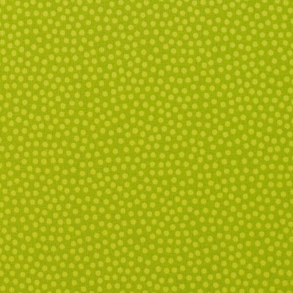 SWAFING Bavlněná látka Dotty puntík kiwi