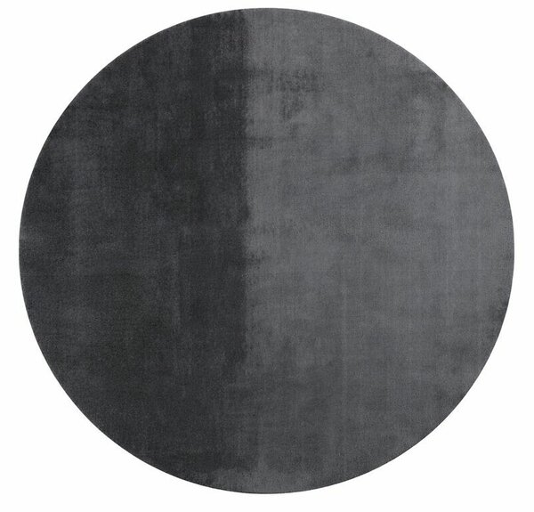 Ayyildiz, Kusový koberec Joy 1400 grey kruh, 80x80 (průměr) kruh, šedá, chodba / předsíň