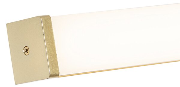Nástěnné svítidlo do koupelny mosazné 92 cm vč. LED IP44 - Cascada