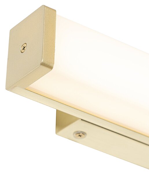 Nástěnné svítidlo do koupelny mosaz 32 cm vč. LED IP44 - Cascada