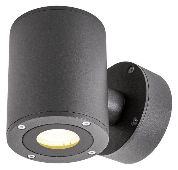 LA 1002018 SITRA Up/Down WL, LED venkovní nástěnné nástavbové svítidlo, antracit, IP44 3000K, 9W - BIG WHITE (SLV)