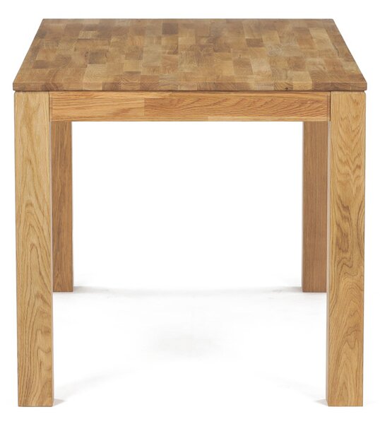 Vikio Jídelní stůl 140x80 cm masiv dub bílý povrchová úprava olejem AJS157D-140