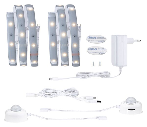 P 78894 MaxLED 250 LED Strip Night Comfort základní sada 1m 2x4W 60LEDs/m 2700K 24VA - PAULMANN