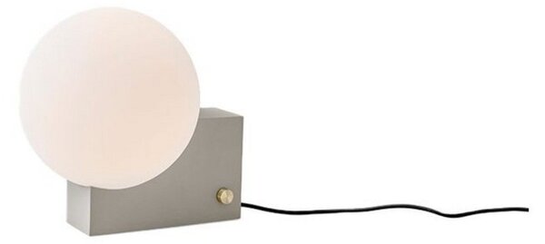 Stolní lampa &Tradition, Journey SHY1, stmívatelné, Šedá, Obývací pokoj, Sklo, Design