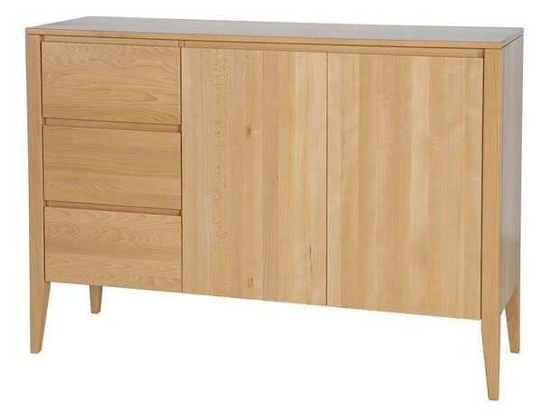 Komoda KD439 moření výběr povrchové úpravy Bezbarvý přírodní lak