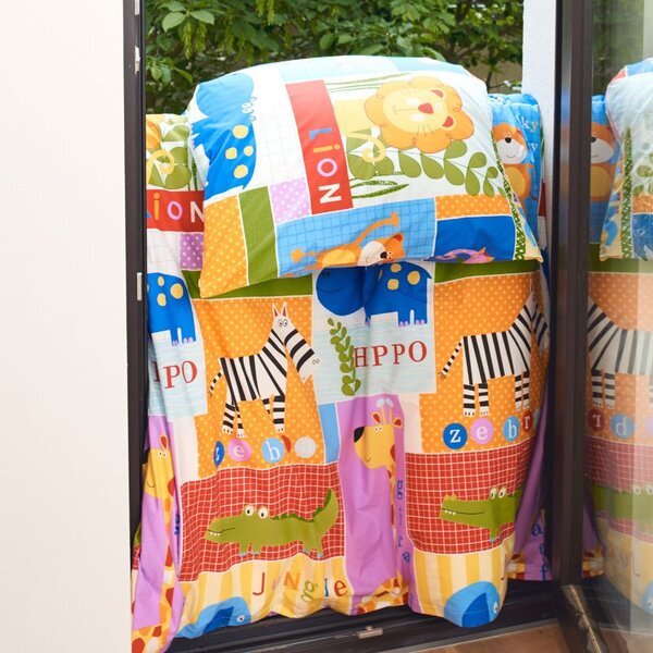 Povlečení FINO DESIGN jungle pestrá 140 x 200/70 x 90 cm