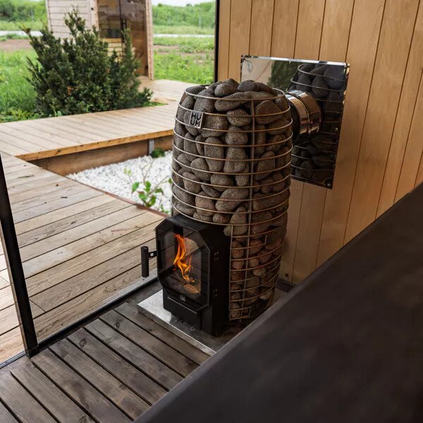 HUUM saunová kamna na dřevo HIVE Flow Mini 8,5 kW
