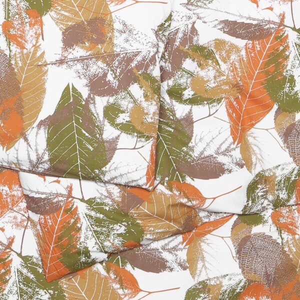 Povlečení FINO DESIGN nostalgy béžovozelonooranžová 140 x 200/70 x 90 cm