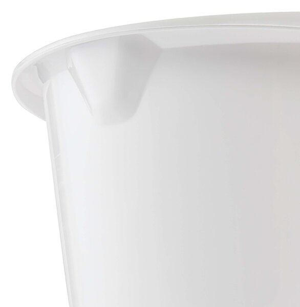Plastová mísa na šlehání KEEEPER 1500ml protiskluzová šedá