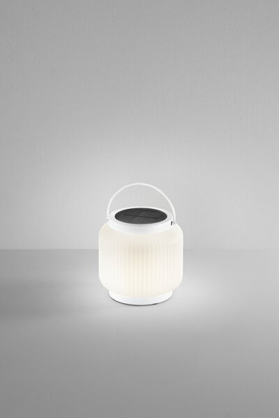FANEUROPE FAN EUROPE Solární dobíjecí LED lampa Robin (bílá), 1,2 W, 3000 K, stmívatelná, IP54