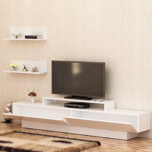 ASIR Televizní stolek LUCCA TV bílá