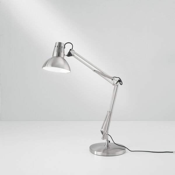 FANEUROPE FAN EUROPE Stolní lampa Artifex, 1xE27, 73,8 x 23, nikl, kov