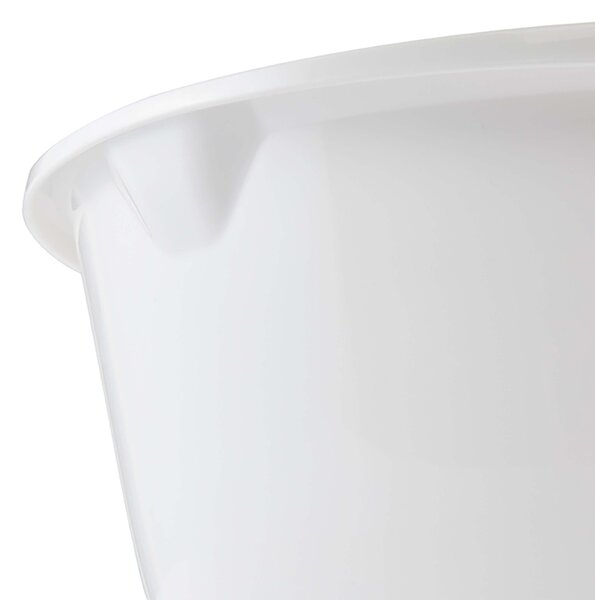 Plastová mísa na šlehání KEEEPER 3500ml protiskluzová šedá