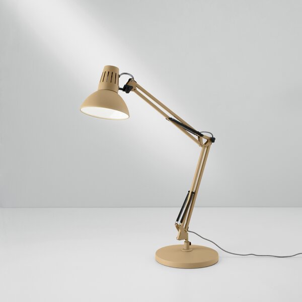 FANEUROPE FAN EUROPE Stolní lampa Artifex, 1xE27, 73,8 x 23, žlutá, kov
