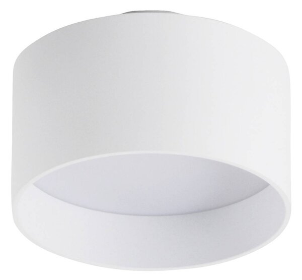 Näve LED stropní bodové osvětlení Trimes, Ø 14 cm, bílé, stmívatelné, stmívatelný, Bílá / opál, Obývací pokoj / jídelna, Plast
