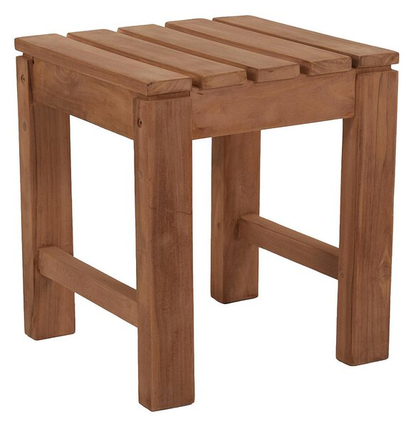 Zahradní stolička/taburet JOHNSON (teak)