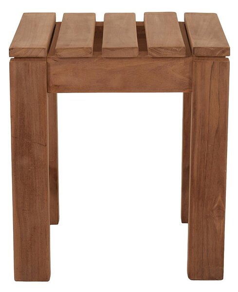 Zahradní stolička/taburet JOHNSON (teak)