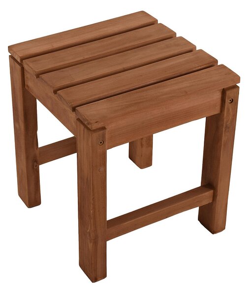 Zahradní stolička/taburet JOHNSON (teak)