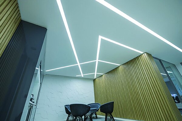 CEN KPRS40G-1713 VÝPRODEJ - AL PROFIL pro LED pásek 10mm plochý opálový kryt vypouklý 40d 24x13mm IP20 délka 2m - CENTURY