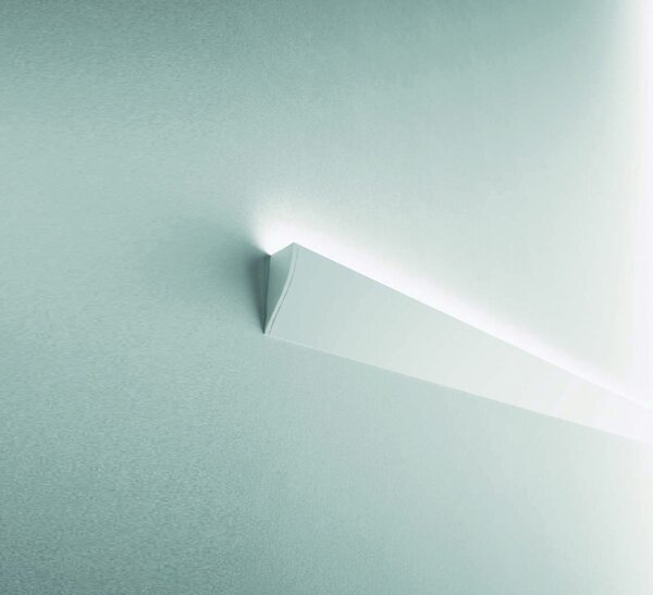 CEN KPRS40G-1713 VÝPRODEJ - AL PROFIL pro LED pásek 10mm plochý opálový kryt vypouklý 40d 24x13mm IP20 délka 2m - CENTURY