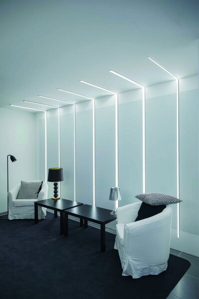 CEN KPRS40G-1713 VÝPRODEJ - AL PROFIL pro LED pásek 10mm plochý opálový kryt vypouklý 40d 24x13mm IP20 délka 2m - CENTURY