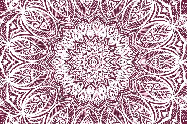 Tapeta Mandala harmonie na růžovém pozadí