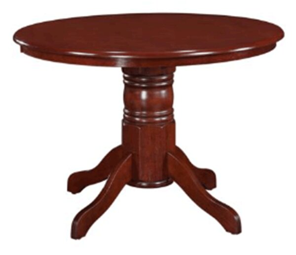 Jídelní stůl, kulatý, kaštan, průměr 106 cm, TABLOS