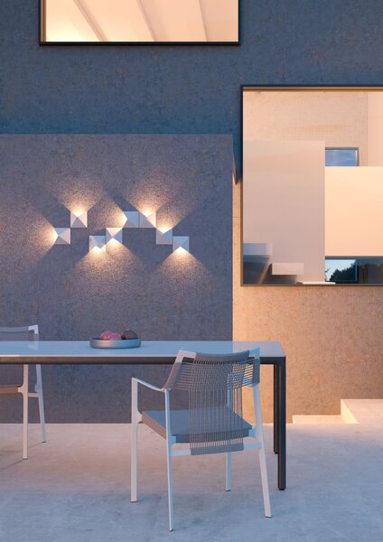 Redo 9517 Kiko bílé nástěnné svítidlo LED 7W, šířka 17cm