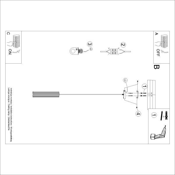 Brilagi - LED Lustr na lanku CRESTO 1xGU10/10W/230V hnědá