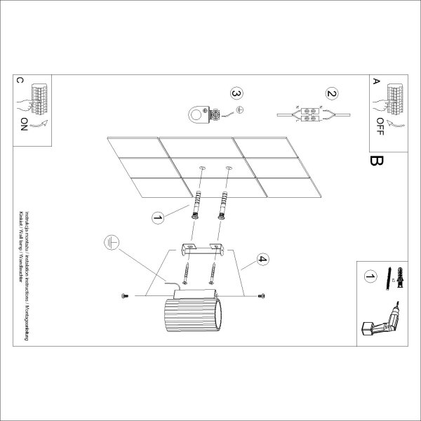 Brilagi - LED Nástěnné svítidlo CRESTO 1xGU10/10W/230V 10 cm černá