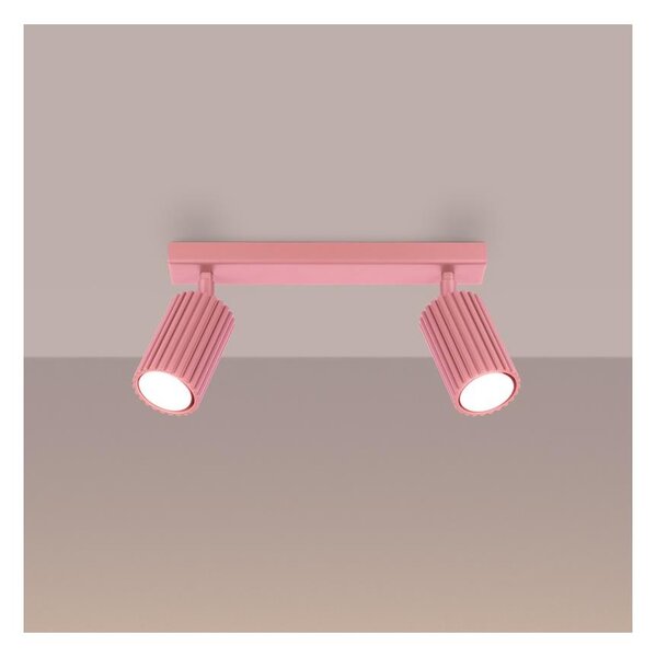 Brilagi - LED Bodové svítidlo CRESTO 2xGU10/10W/230V růžová