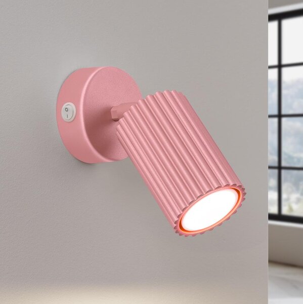 Brilagi - LED Nástěnné bodové svítidlo CRESTO 1xGU10/10W/230V růžová