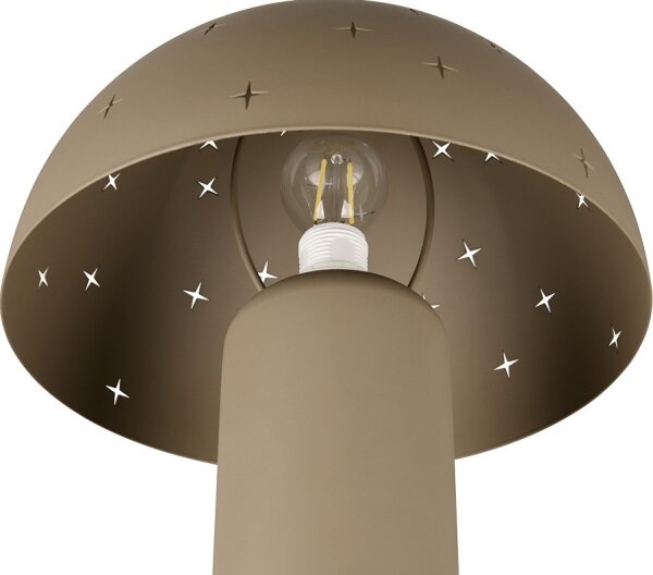 Reality - Stolní lampa SETA 1xE14/28W/230V taupe