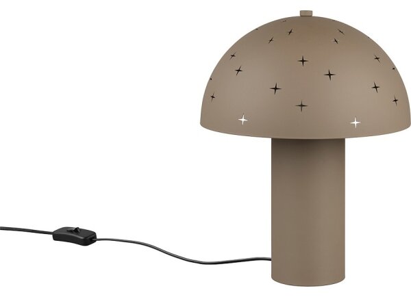 Reality - Stolní lampa SETA 1xE14/28W/230V taupe