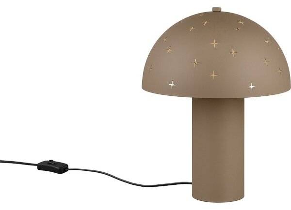 Reality - Stolní lampa SETA 1xE14/28W/230V taupe
