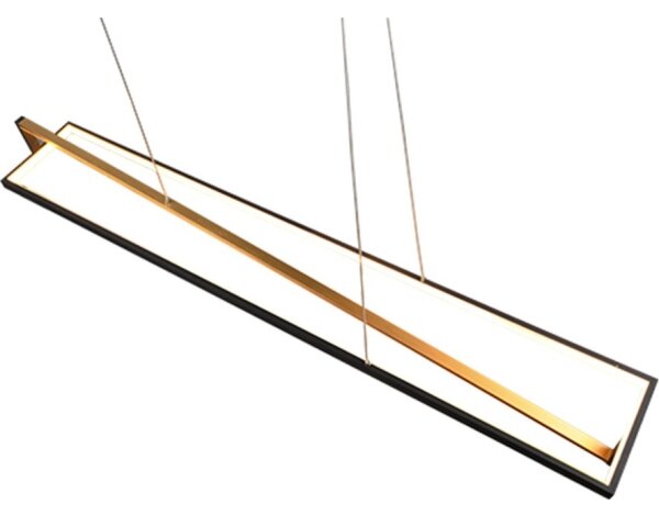 Trio - LED Stmívatelný lustr na lanku EDGE LED/35W/230V 2300/3000/4000K černá