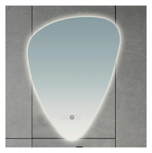 BRILAGI - LED Koupel. zrcadlo GOCCIA LED/26W/230V 81x60 cm IP44 stm. + CCT
