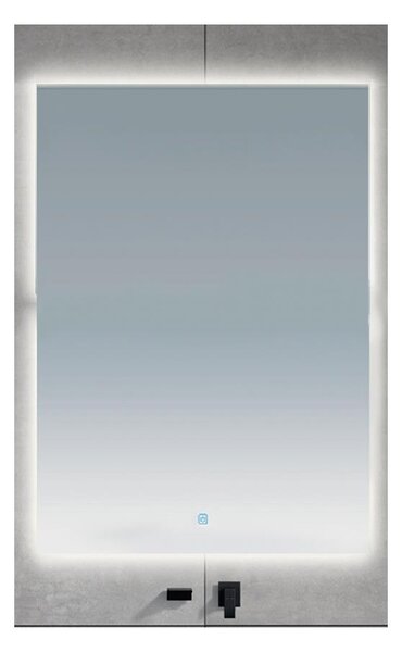 BRILAGI - LED Koupel. zrcadlo LUCE LED/36W/230V 60x100 cm IP44 stm. + CCT