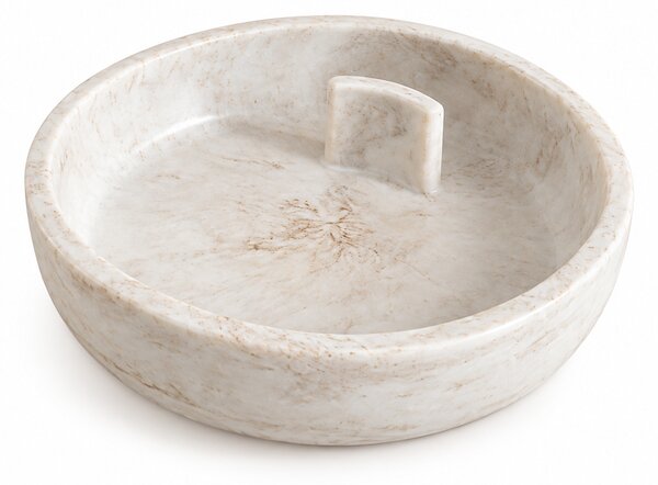 VOJA HOME Vykuřovací miska pro palo santo a vonné tyčinky Barva: Tlumená metalická měď (marble styl)
