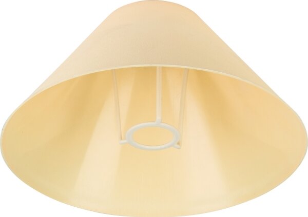 Náhradní stínidlo k stolní lampě E14 21x11 cm žlutá