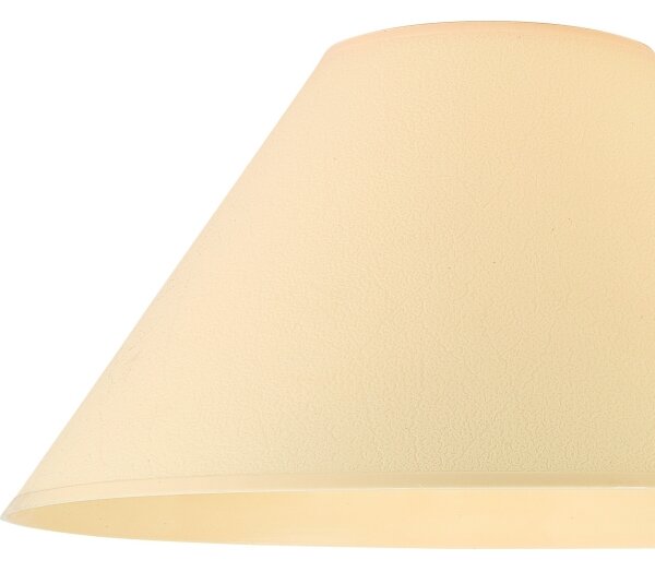 Náhradní stínidlo k stolní lampě E14 21x11 cm žlutá