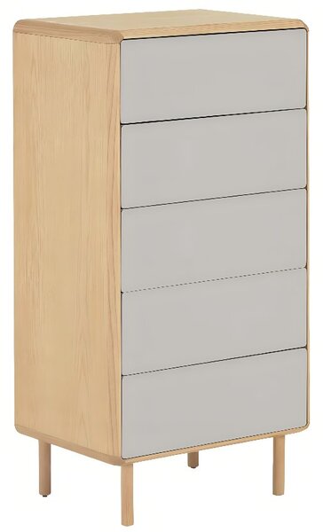 Jasanová komoda Kave Home Anielle 60 x 42 cm