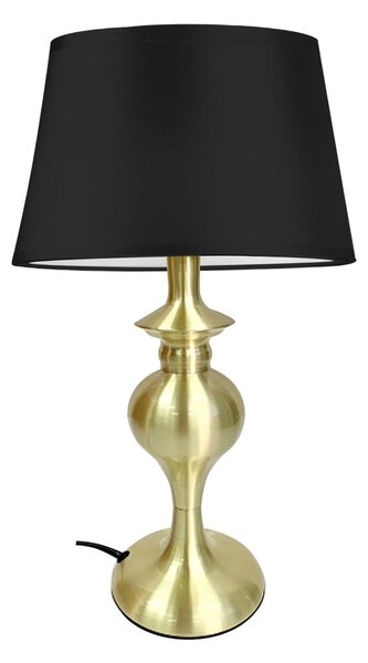 Stolní lampa v černo-zlaté barvě (výška 40 cm) Prima Gold – Candellux Lighting