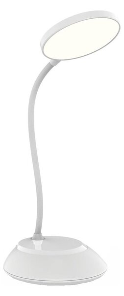 LED Stmívatelná nabíjecí stolní lampa VISUA LED/5W/5V 3000-5000K bílá