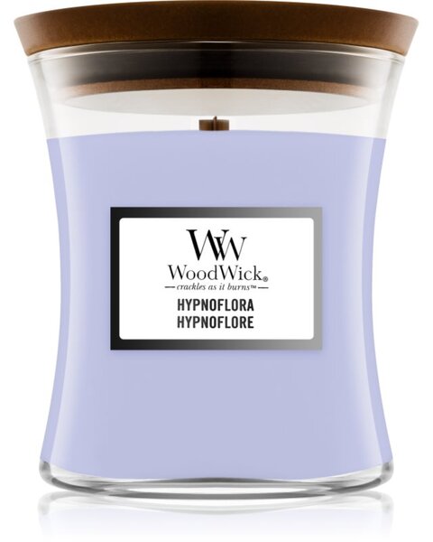 Woodwick Hypnoflora vonná svíčka s dřevěným knotem 275 g