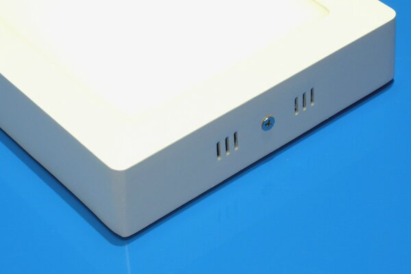 LED panel přisazený čtverec 12W teplá bílá