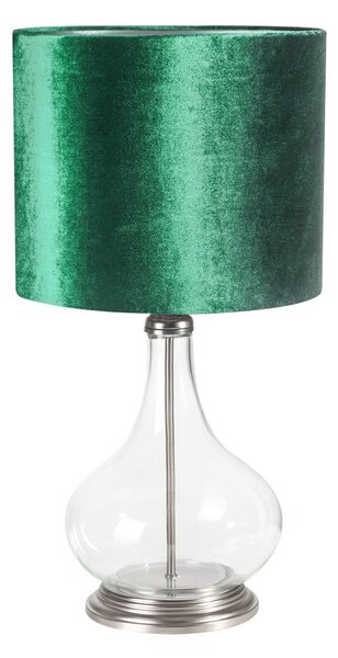 LAMPA KIM 32X32X61 CM TMAVĚZELENÁ