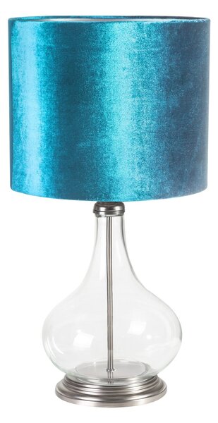LAMPA KIM 32X61 CM TYRKYSOVÁ