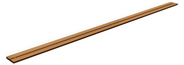 Oltens Langan Slim kryt lineárního odtoku 80 cm měď 30019610